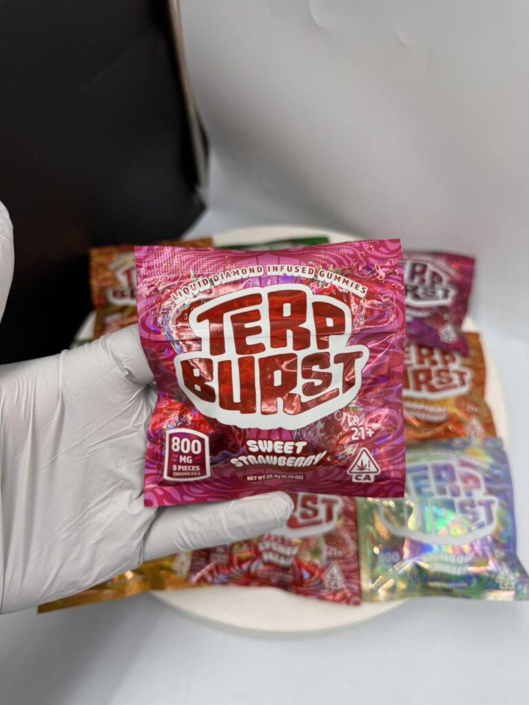 High-quality infused gummies with colorful design and premium formulation
