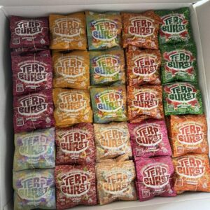 ''colorful flavors of terp burst gummies for wholesale purchase''